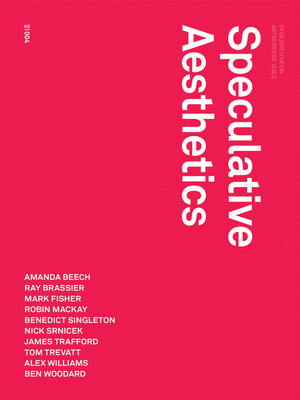 cover image of Speculative Aesthetics